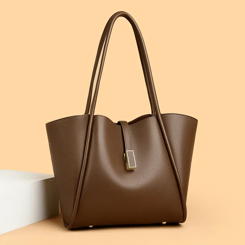 Cartera bandolera de cuero blandito premium