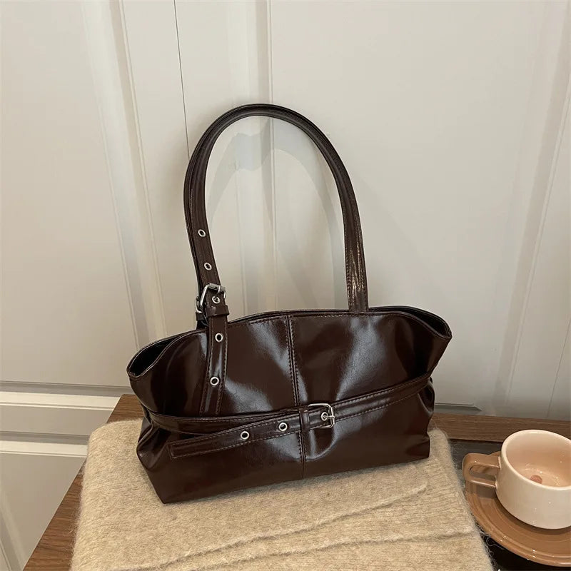 Cartera Tote Vintage – Gran Capacidad Diaria
