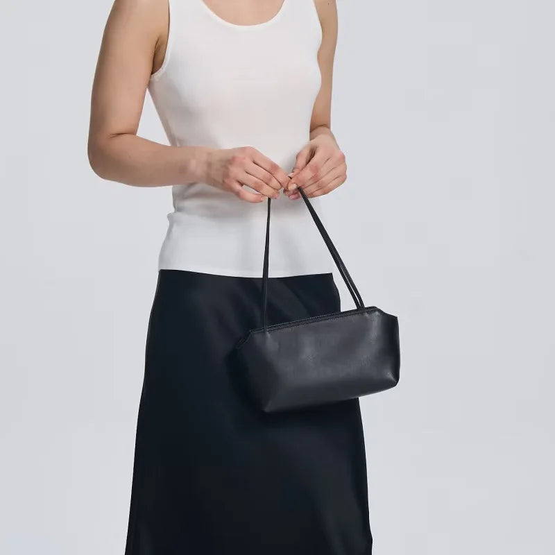 Cartera de cuero de cordero estilo Togo