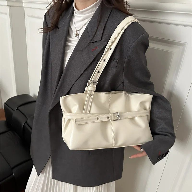 Cartera Tote Vintage – Gran Capacidad Diaria