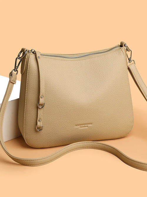 Cartera Bandolera de Cuero – Gran Capacidad