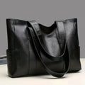 Cartera lisa vintage gran capacidad